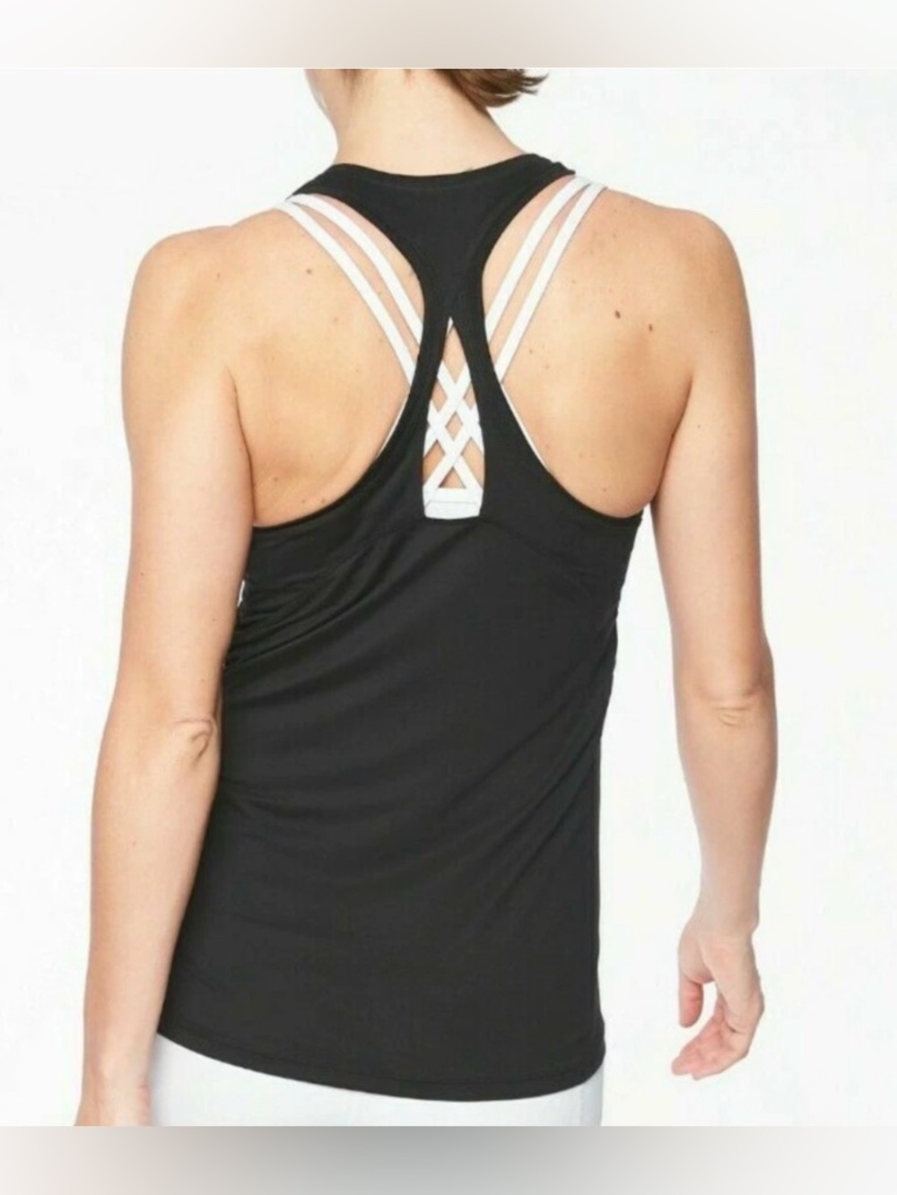 Athleta Limitless Keyhole Tank
Black, size Medium